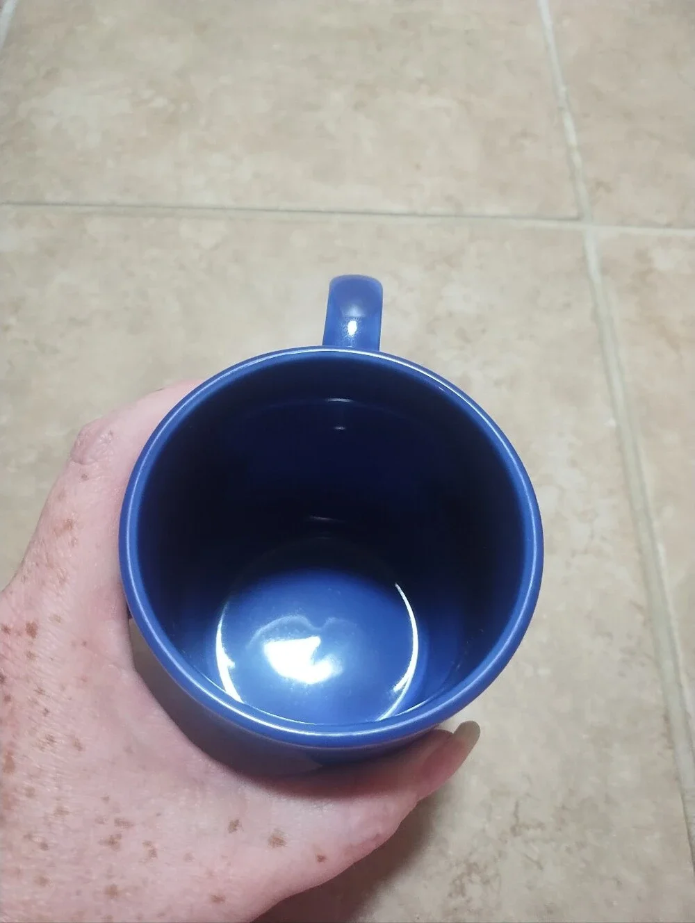 Ralph Lauren Polo Mug Big Pony Blue Colorful Southwestern Preppy